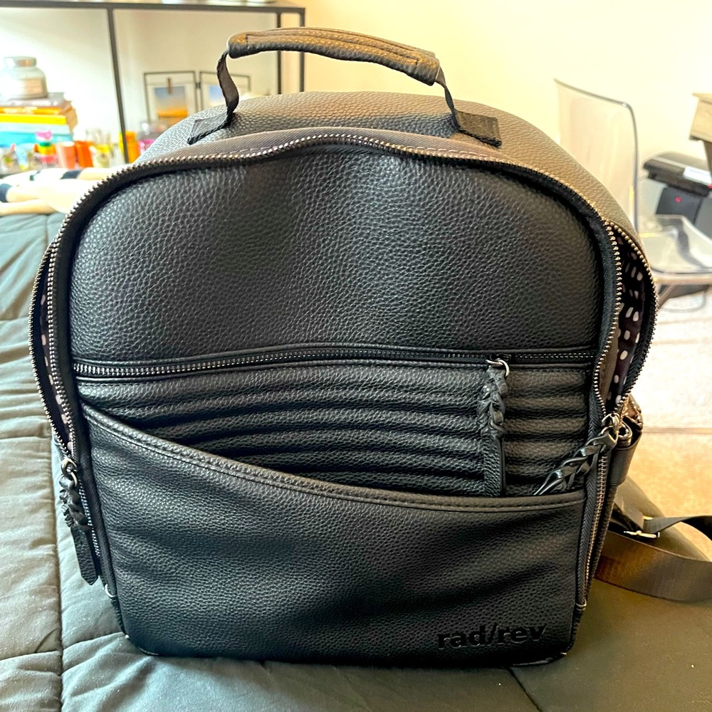 Rad Rev Black Backpack